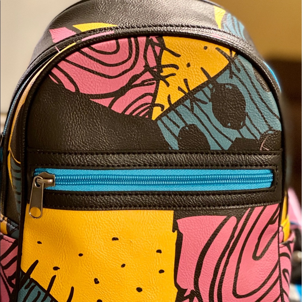 Loungefly Sally Patchwork NBC Mini Backpack